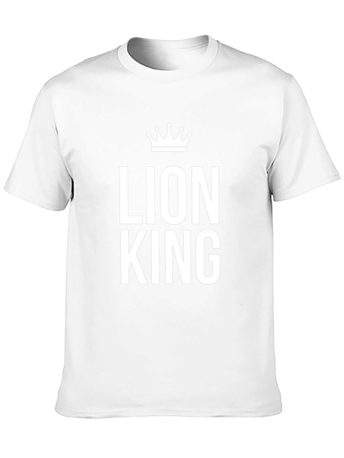 Camiseta Negra Lion King para Hombre