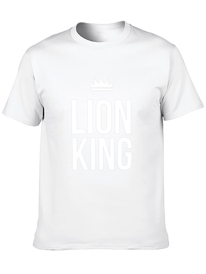 Camiseta Negra Lion King para Hombre