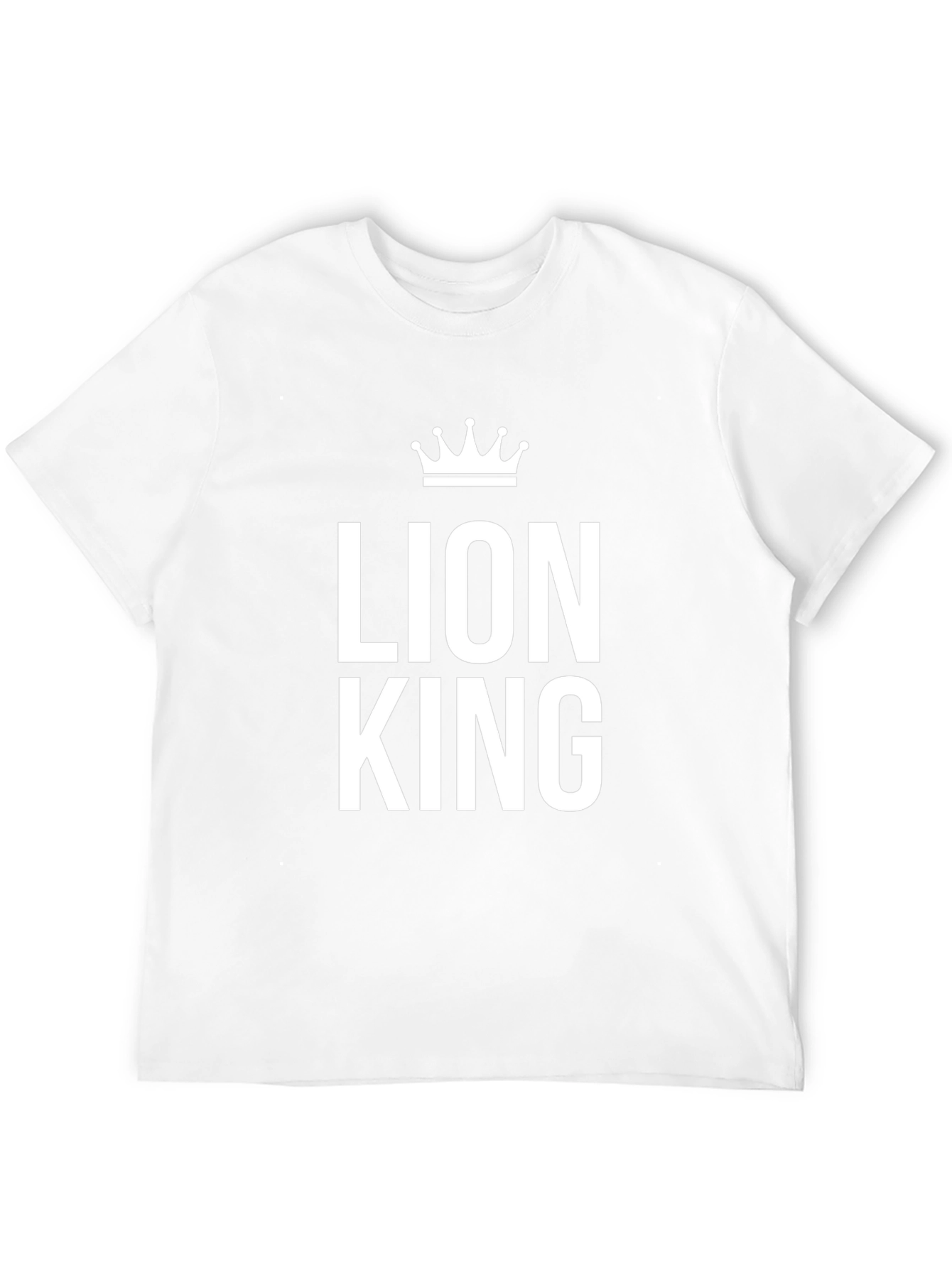 Camiseta Negra Lion King para Hombre