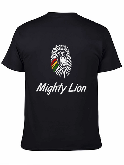 Camiseta Negra Mighty Lion