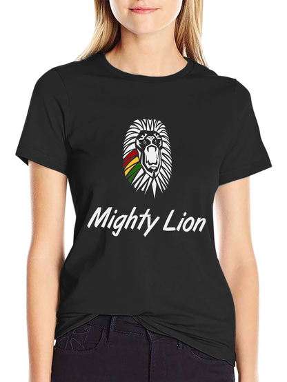 Camiseta Negra Mighty Lion