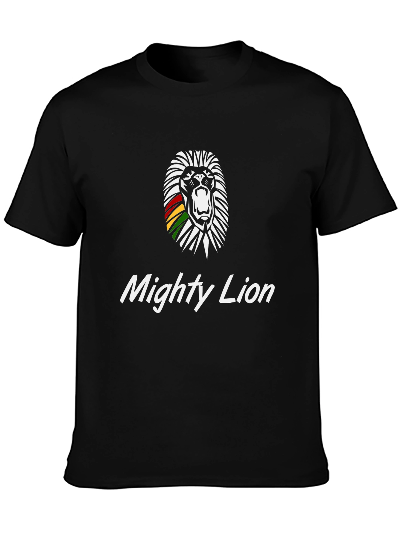 Camiseta Negra Mighty Lion