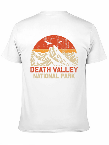 Camiseta Hombre Death Valley National Park Retro