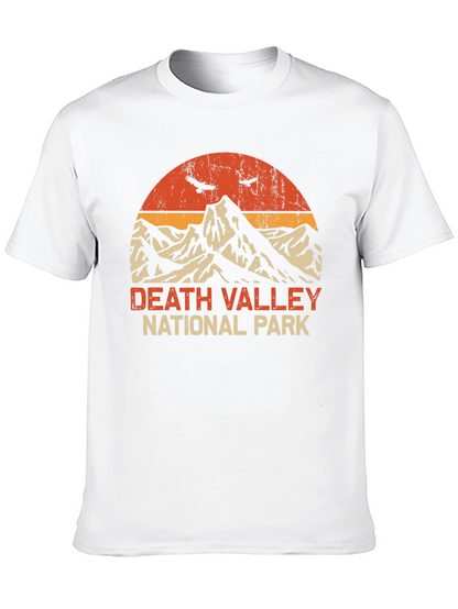 Camiseta Hombre Death Valley National Park Retro