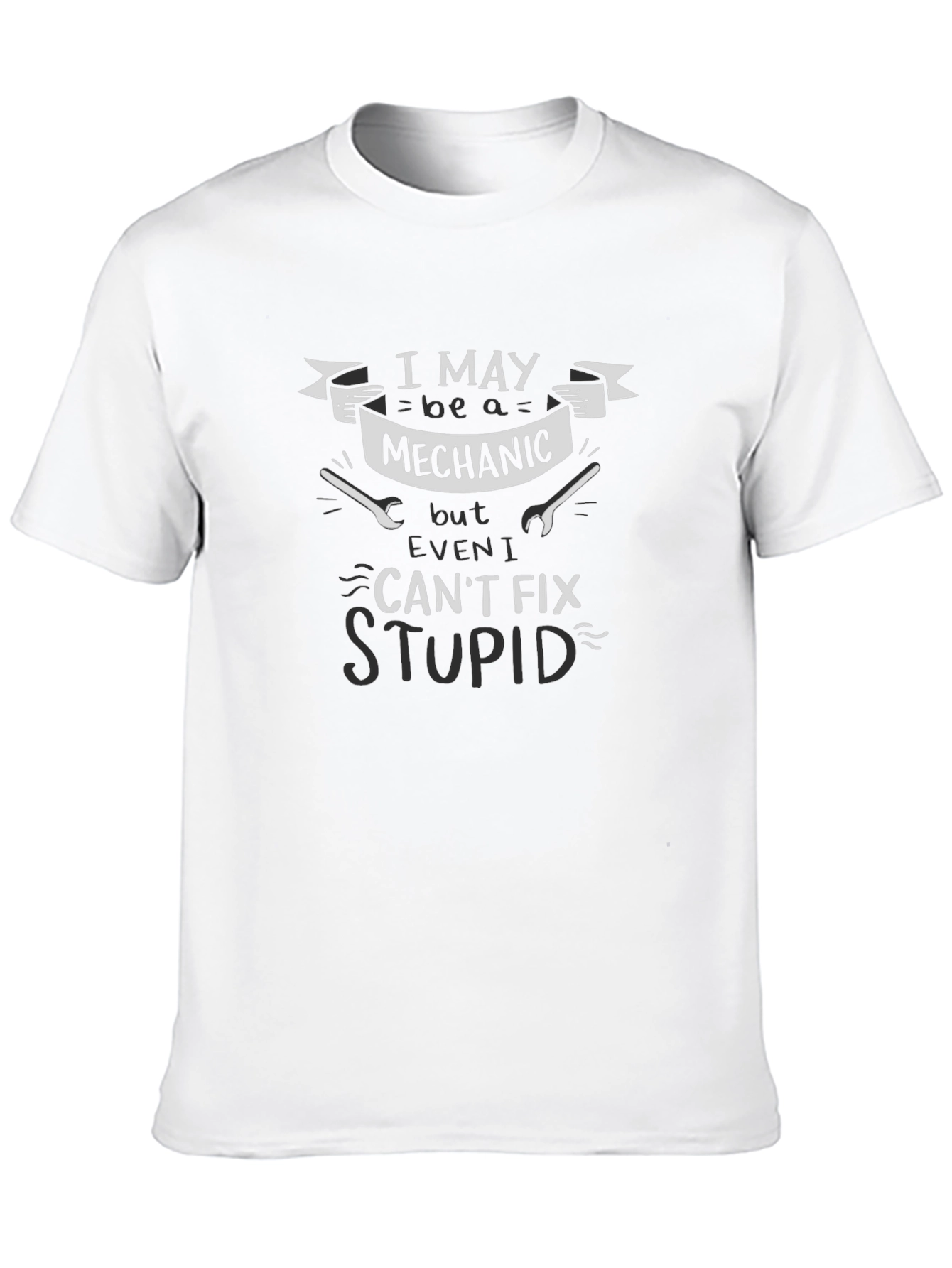 Camiseta Negra Mecánico: I May be a Mechanic