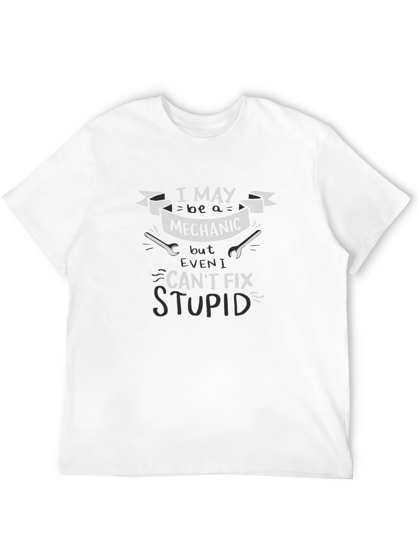 Camiseta Negra Mecánico: I May be a Mechanic