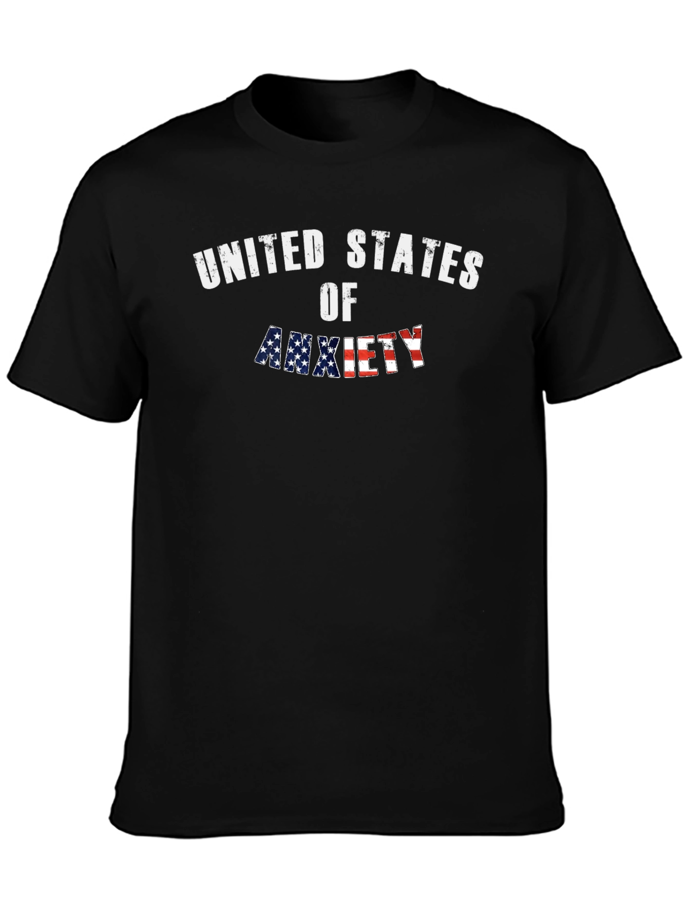 Camiseta Negra United States of Anxiety