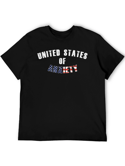 Camiseta Negra United States of Anxiety