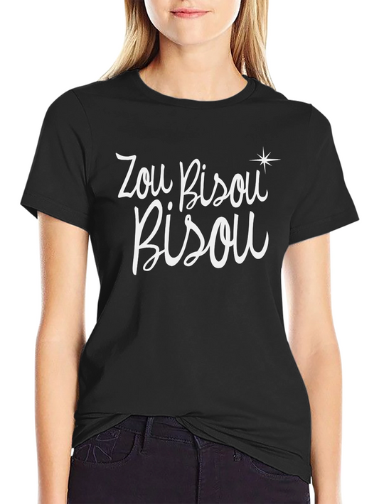 Camiseta Negra Zou Bisou Bisou