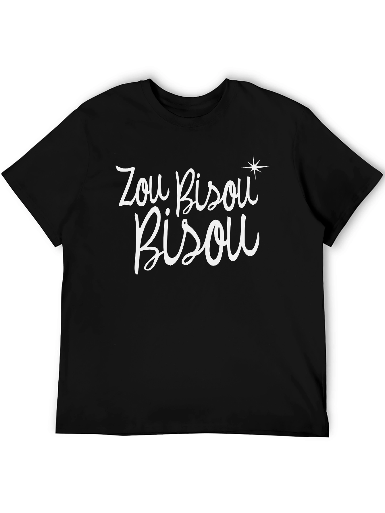 Camiseta Negra Zou Bisou Bisou
