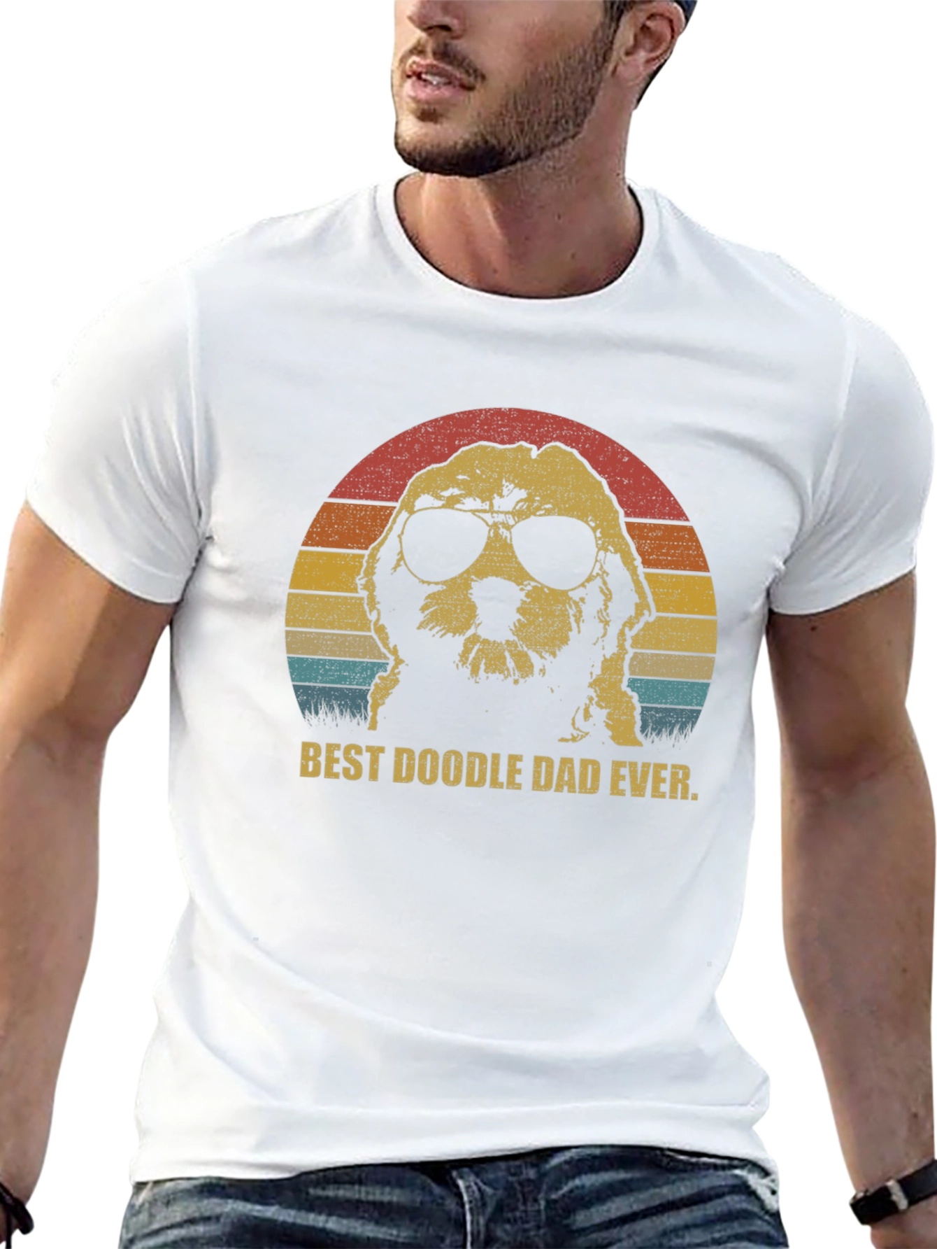 Camiseta Best Doodle Dad Ever