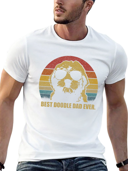 Camiseta Best Doodle Dad Ever