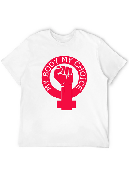 Camiseta Negra: Mi Cuerpo Mi Decisión