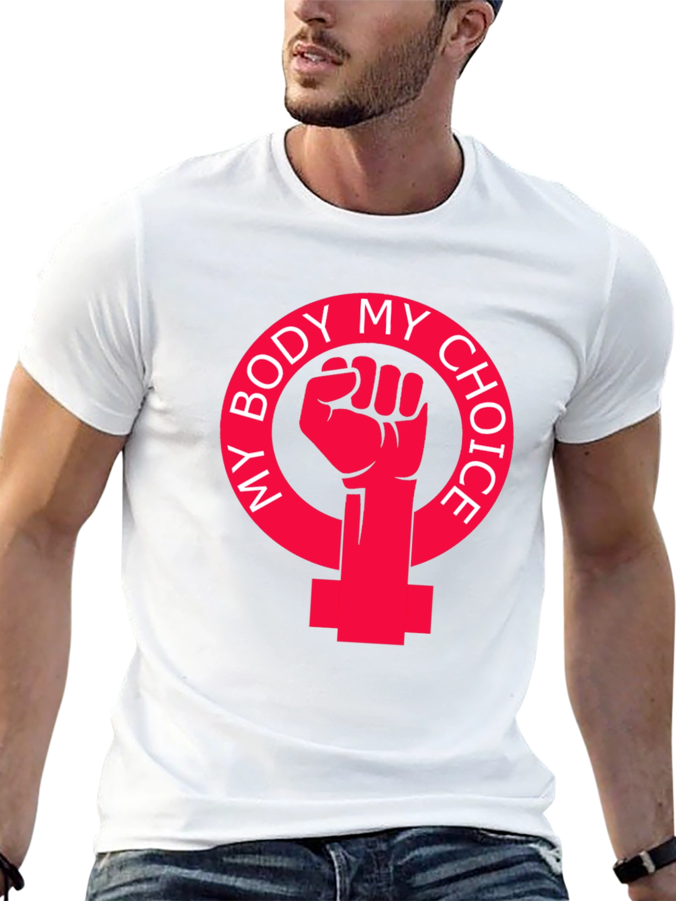 Camiseta Negra: Mi Cuerpo Mi Decisión