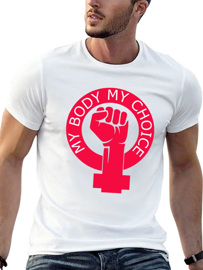 Camiseta Negra: Mi Cuerpo Mi Decisión