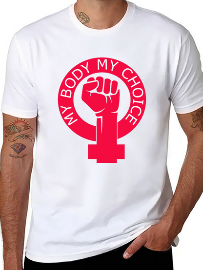 Camiseta Negra: Mi Cuerpo Mi Decisión