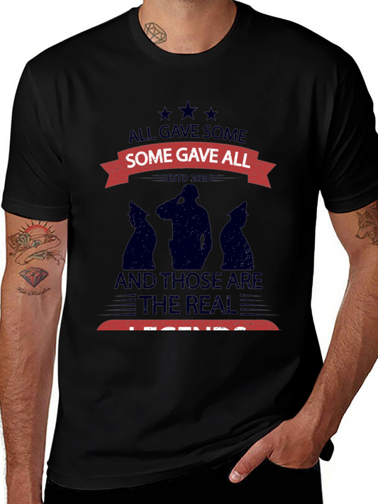 Camiseta All Gave Some Some Gave All