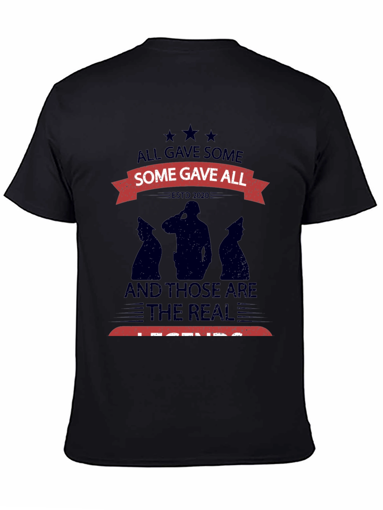 Camiseta All Gave Some Some Gave All