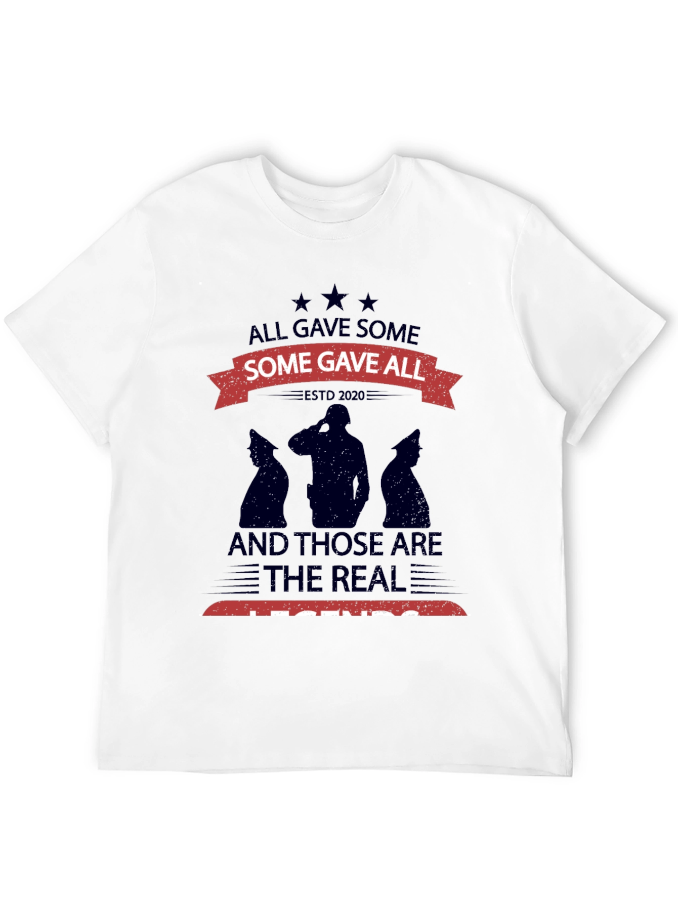Camiseta All Gave Some Some Gave All