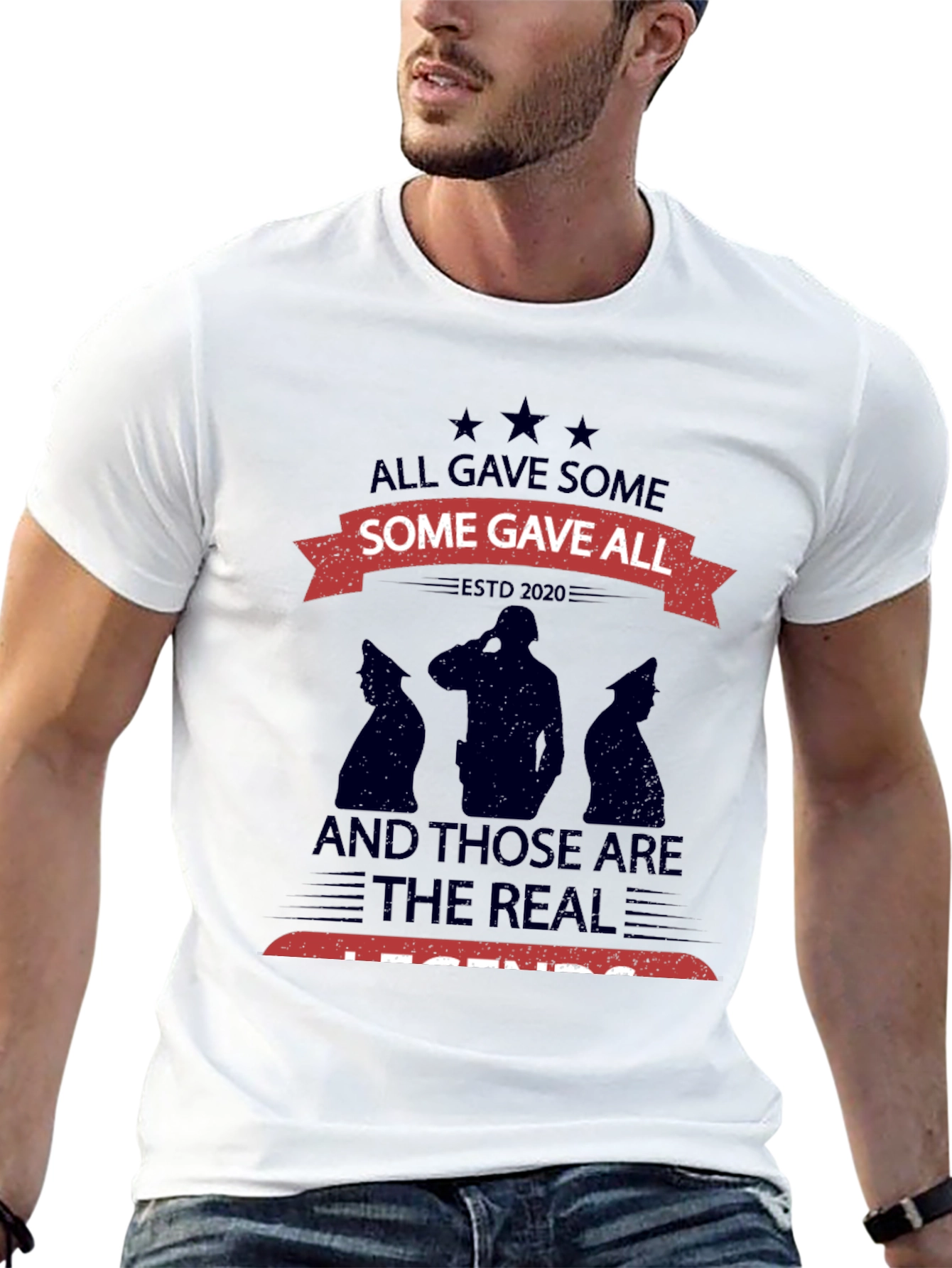 Camiseta All Gave Some Some Gave All
