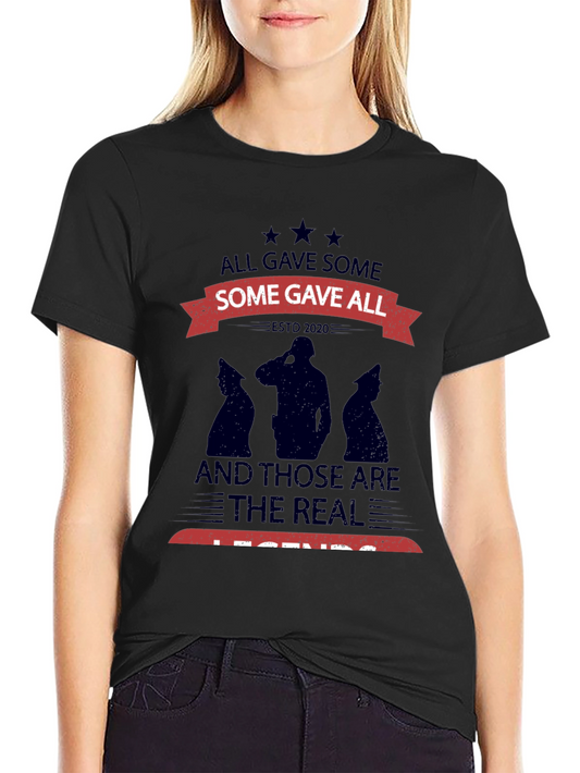 Camiseta All Gave Some Some Gave All