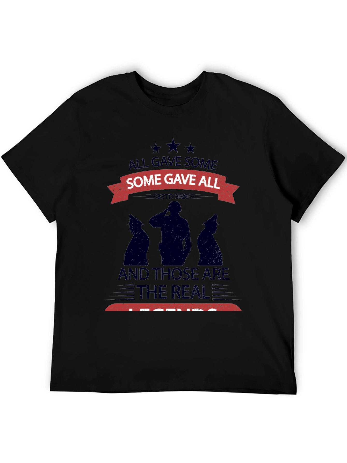 Camiseta All Gave Some Some Gave All