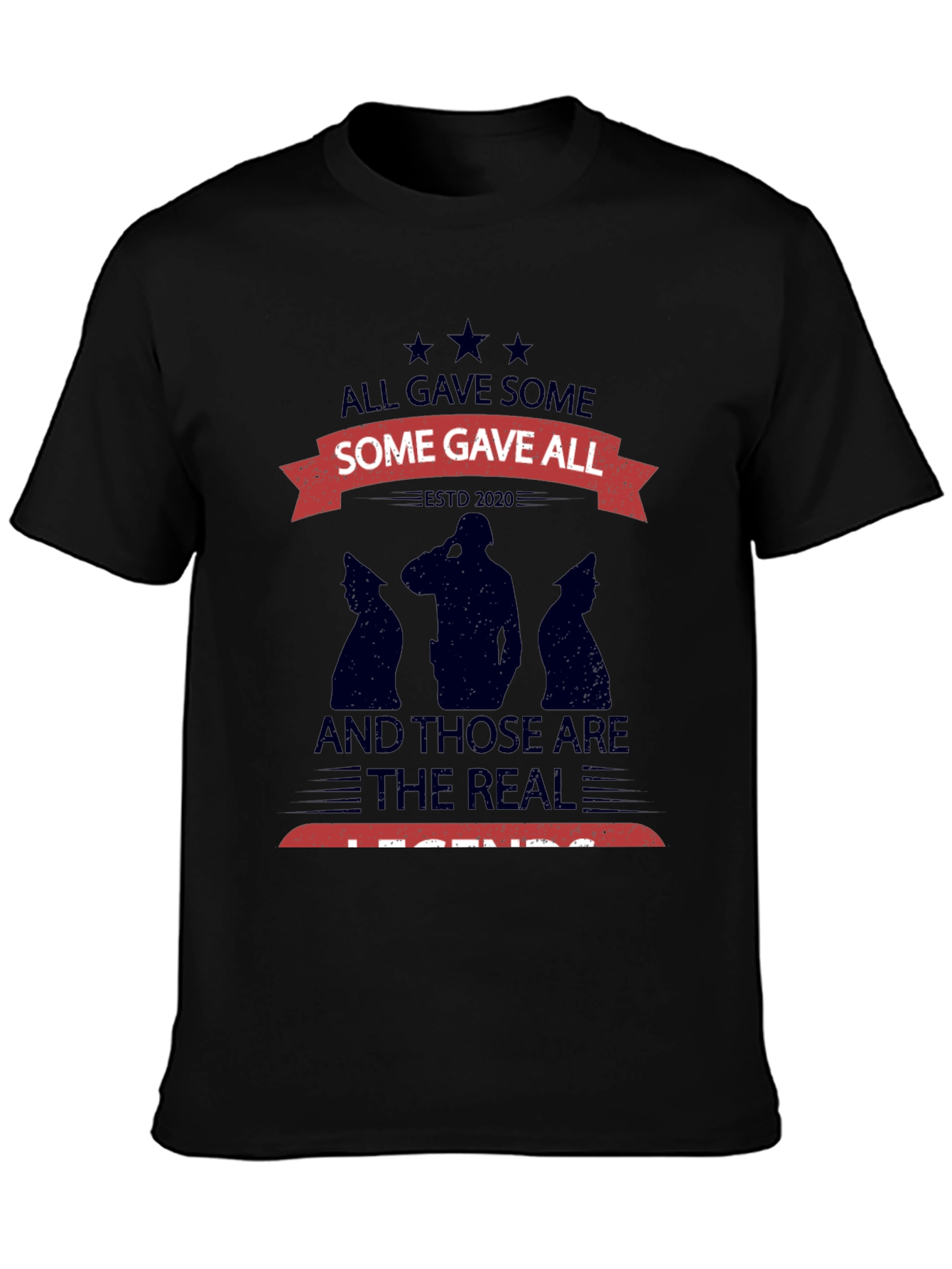 Camiseta All Gave Some Some Gave All