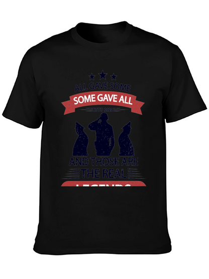 Camiseta All Gave Some Some Gave All