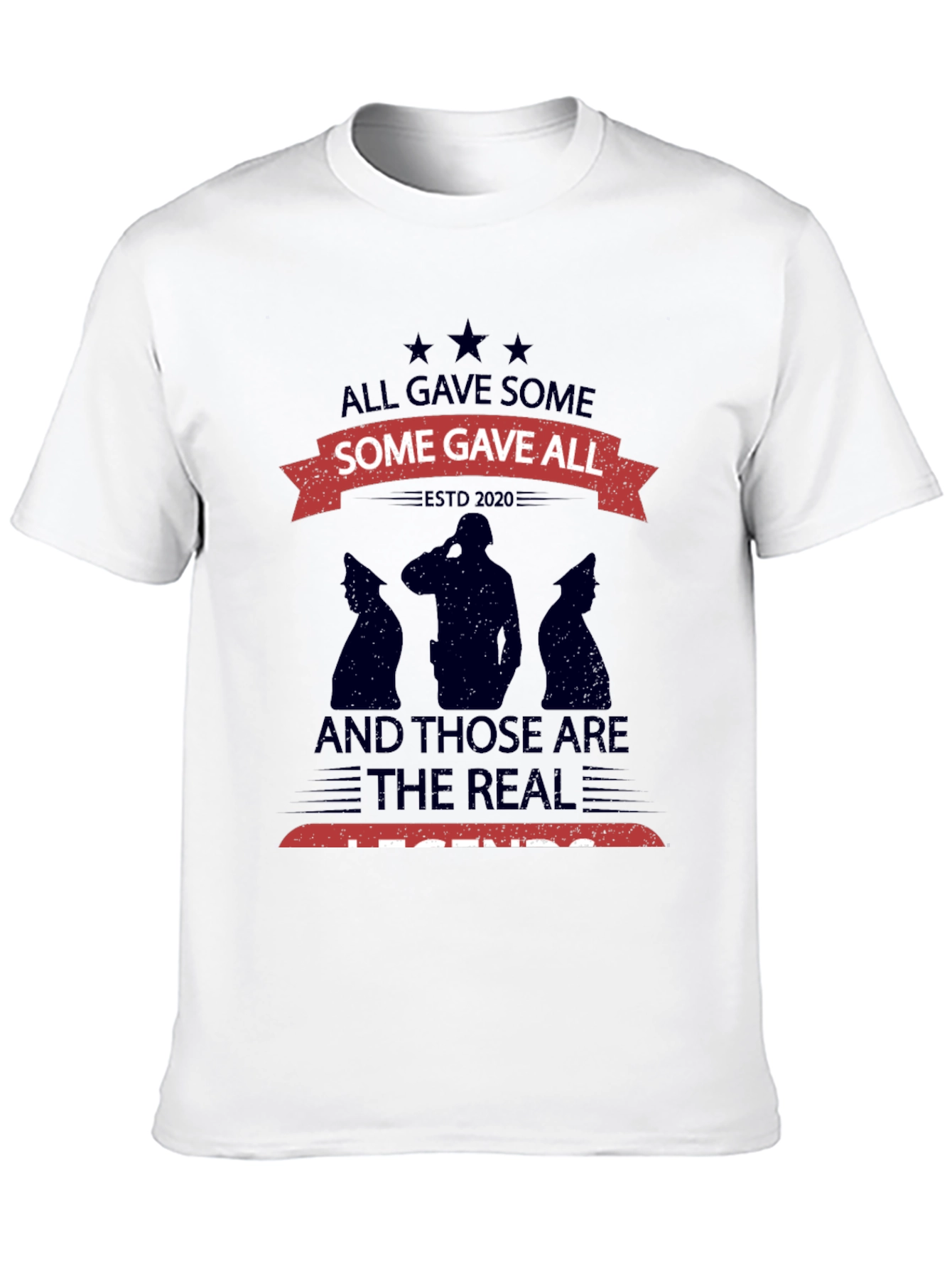 Camiseta All Gave Some Some Gave All