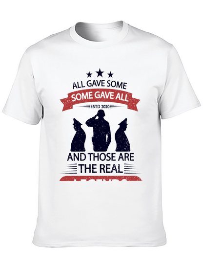 Camiseta All Gave Some Some Gave All