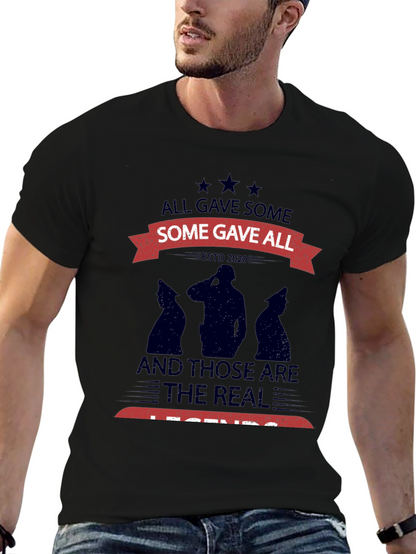 Camiseta All Gave Some Some Gave All