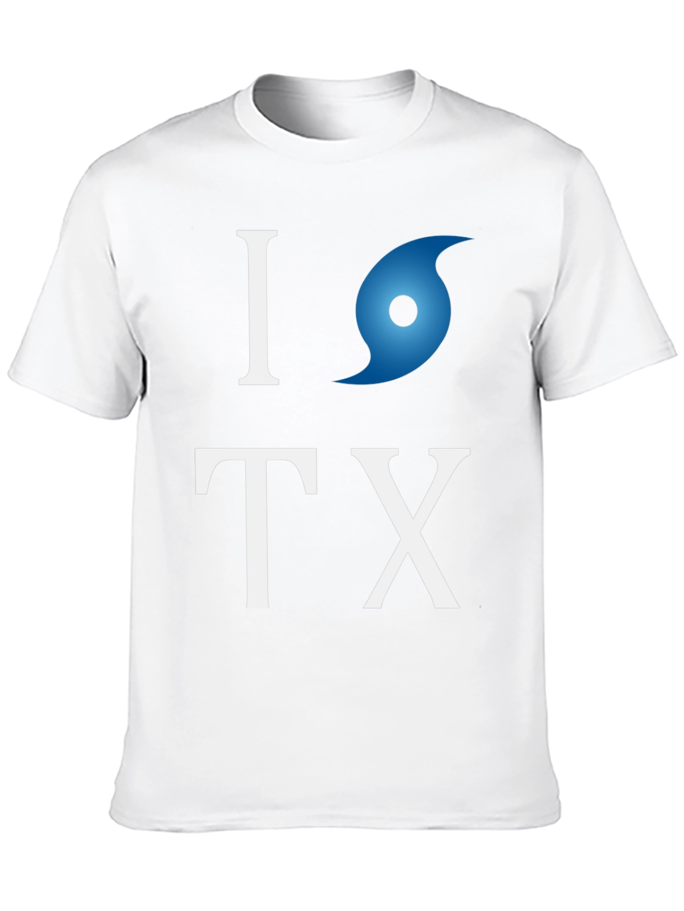 Camiseta I love Texas con huracán