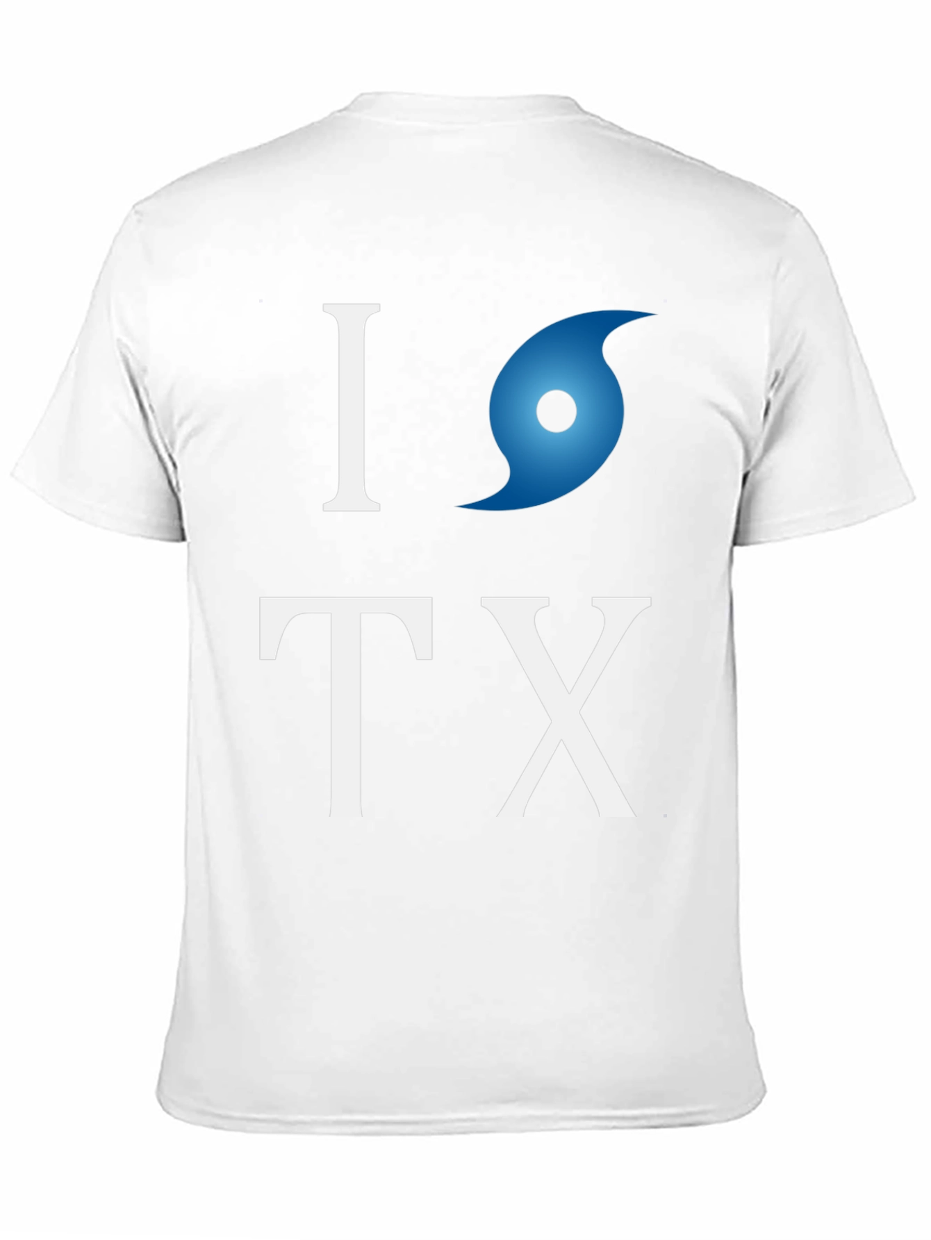 Camiseta I love Texas con huracán