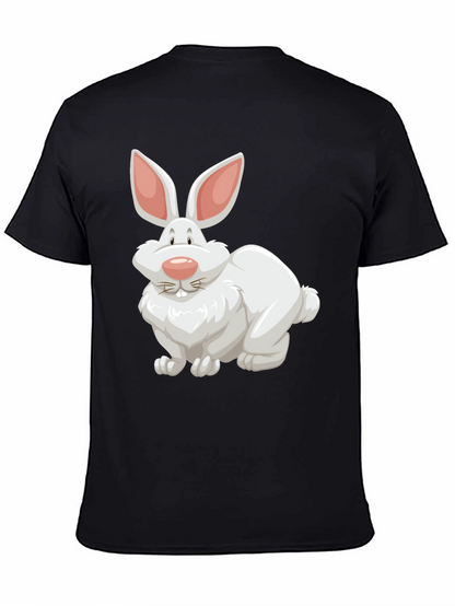 Camiseta Conejo Blanco - Estilo Casual y Divertido