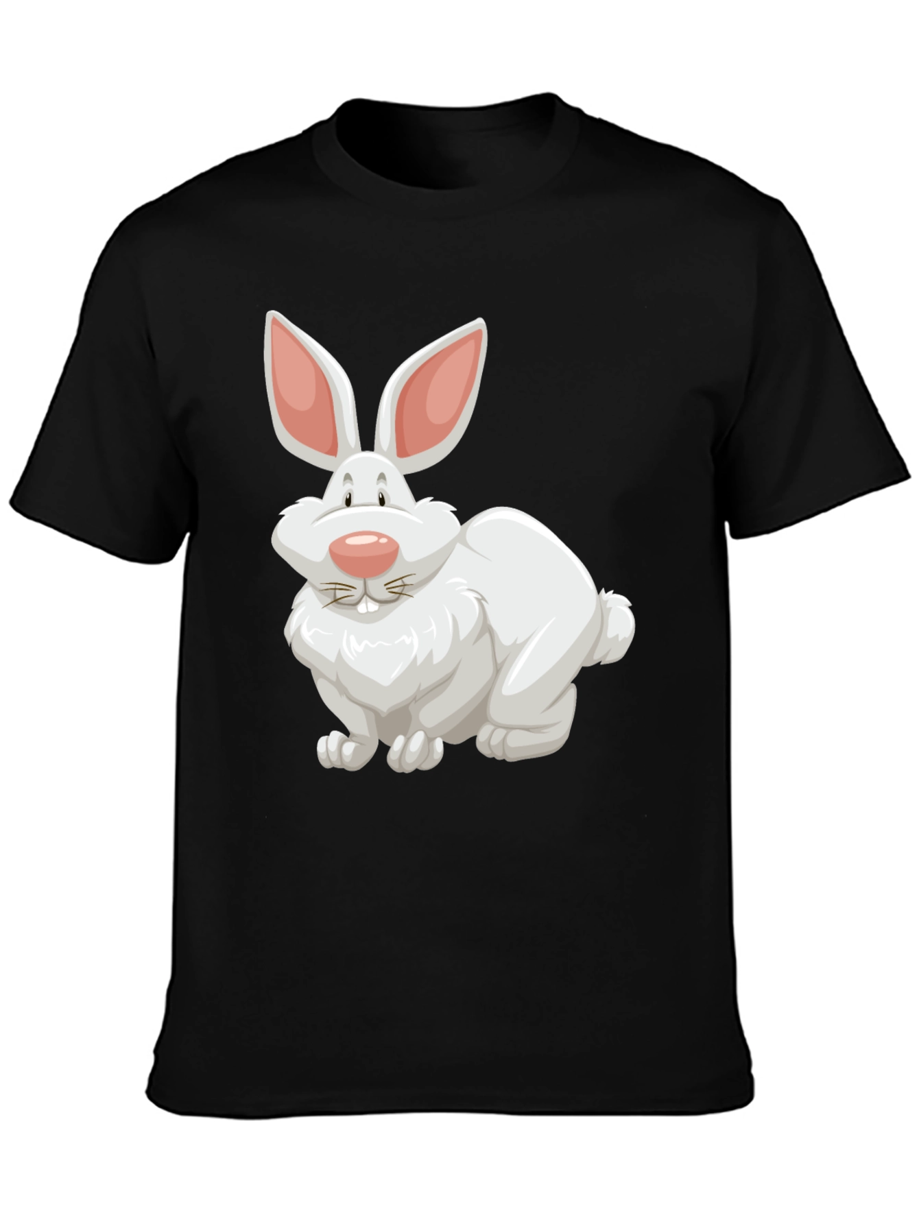 Camiseta Conejo Blanco - Estilo Casual y Divertido