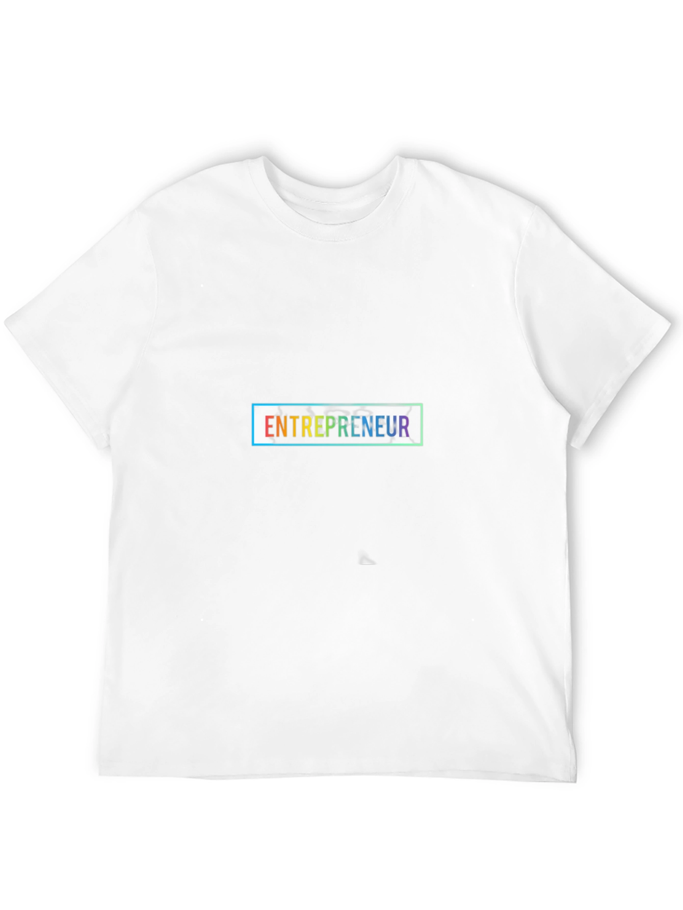 Camiseta Negra Entrepreneur Diseño Moderno
