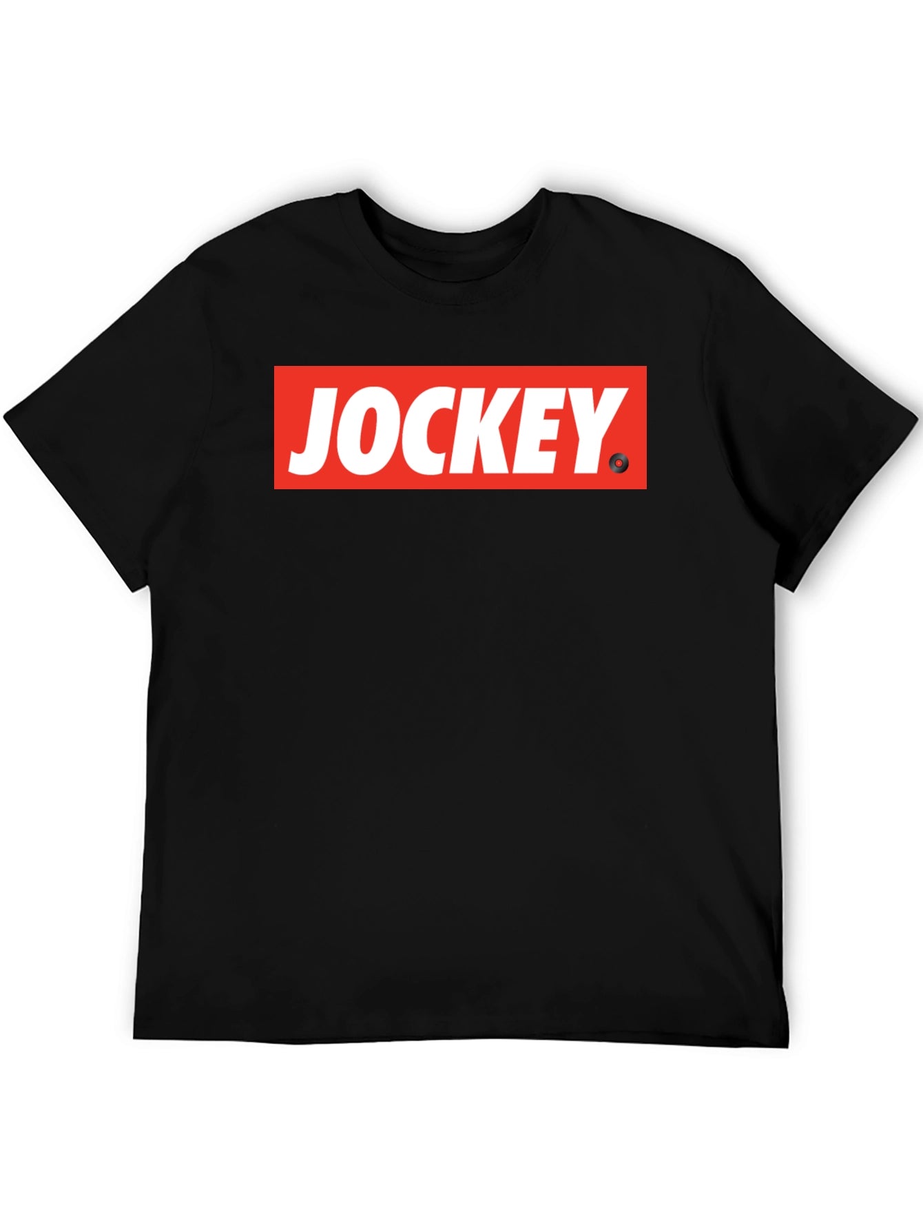 Camiseta Negra Jockey Estilo Urbano
