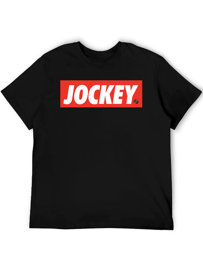 Camiseta Negra Jockey Estilo Urbano