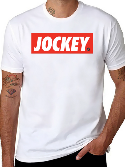 Camiseta Negra Jockey Estilo Urbano