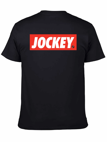 Camiseta Negra Jockey Estilo Urbano