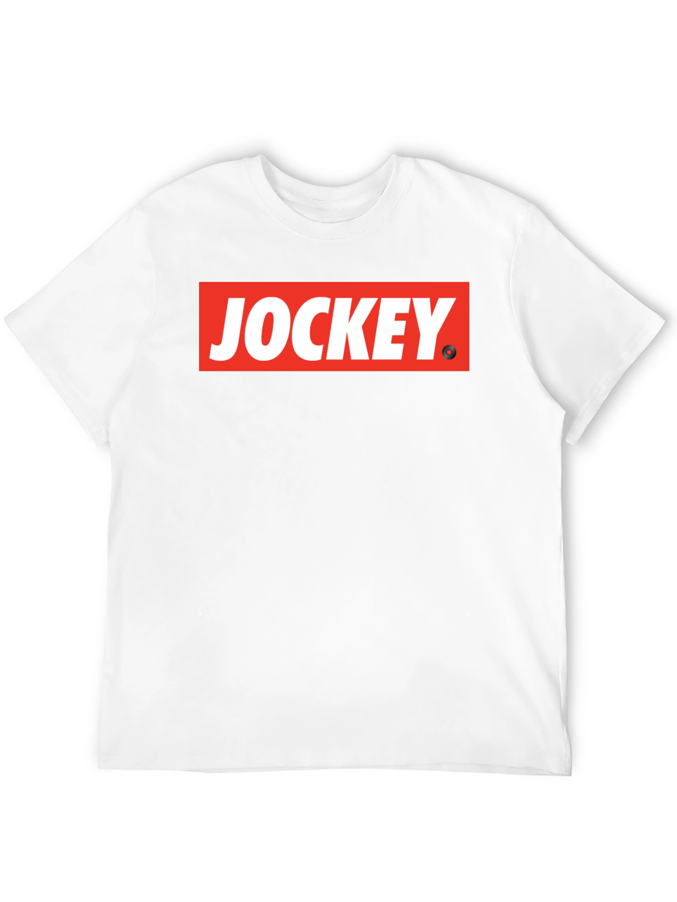 Camiseta Negra Jockey Estilo Urbano