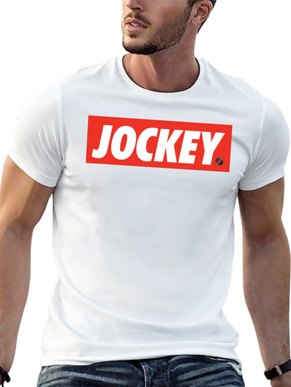 Camiseta Negra Jockey Estilo Urbano