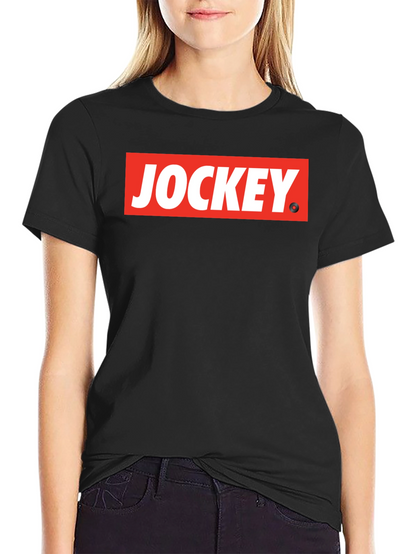 Camiseta Negra Jockey Estilo Urbano