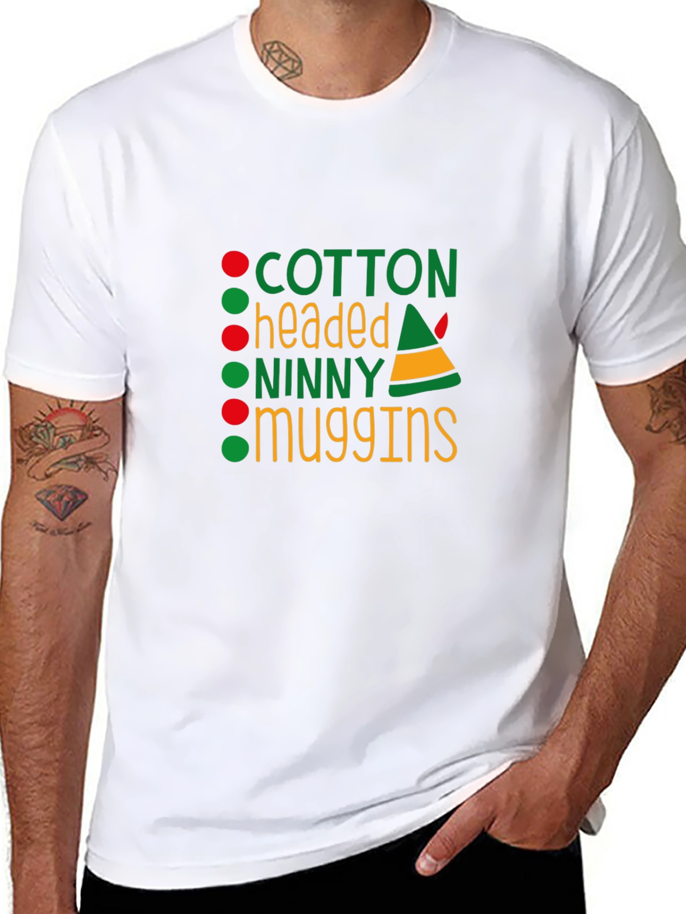 Camiseta Hombre Cotton Headed Ninny Muggins