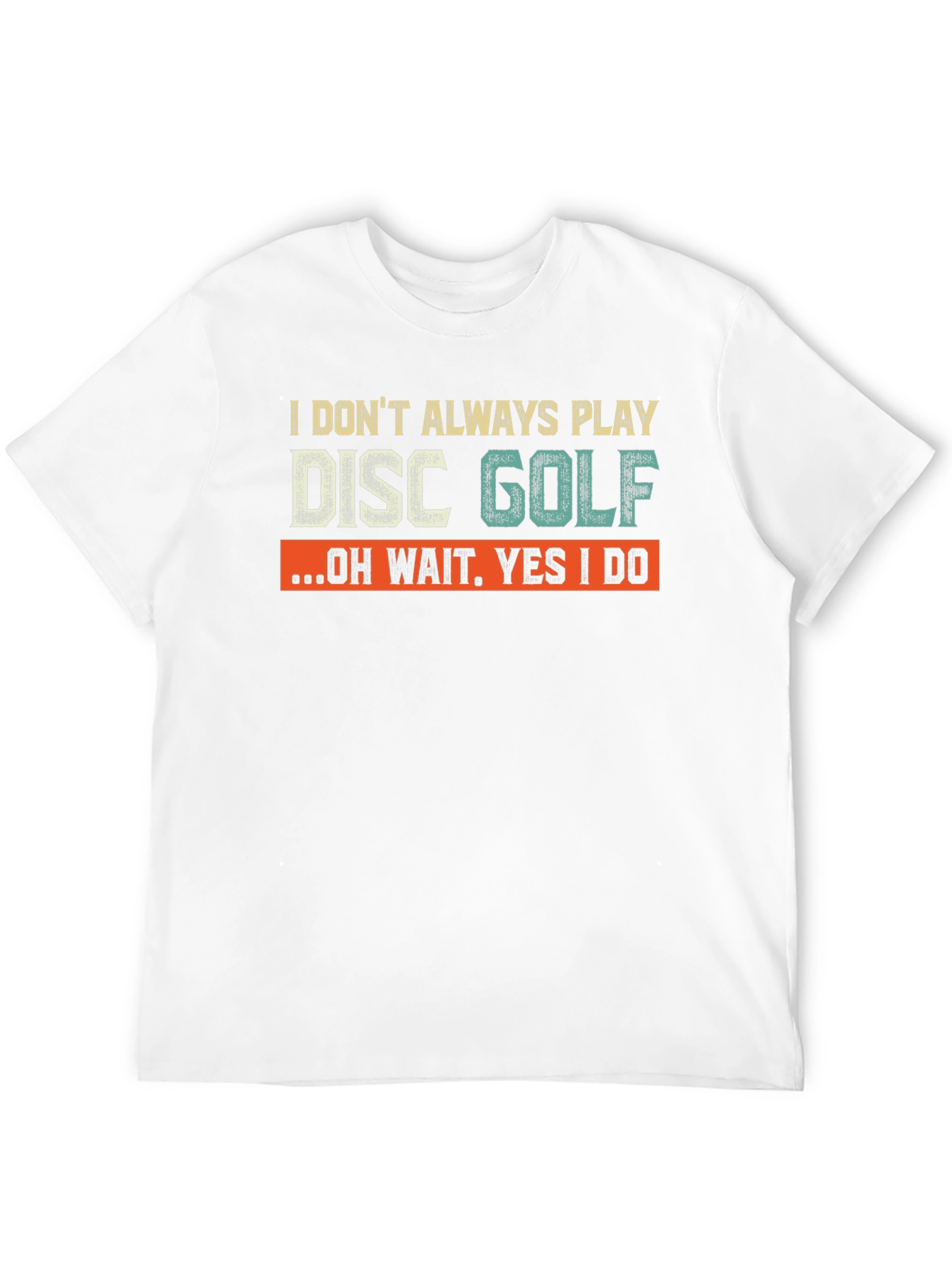 Camiseta Negra Divertida de Disc Golf