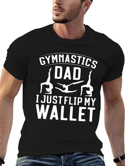Camiseta Negra de Gimnasia para Papá