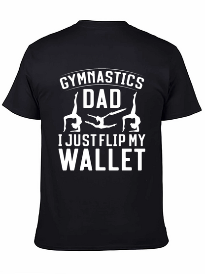 Camiseta Negra de Gimnasia para Papá