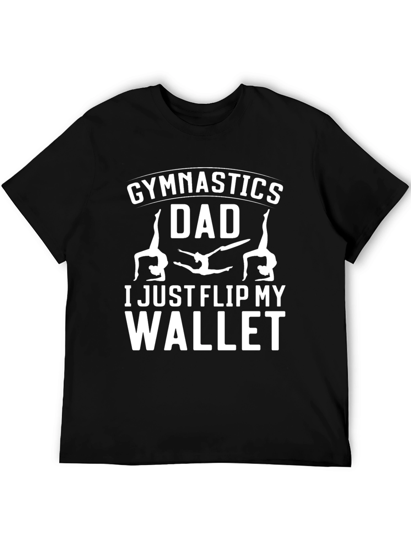 Camiseta Negra de Gimnasia para Papá