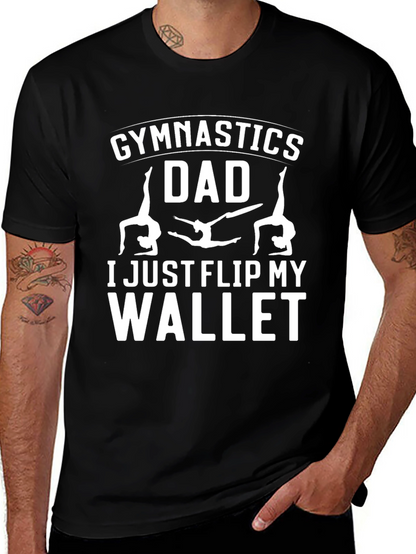 Camiseta Negra de Gimnasia para Papá