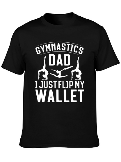 Camiseta Negra de Gimnasia para Papá